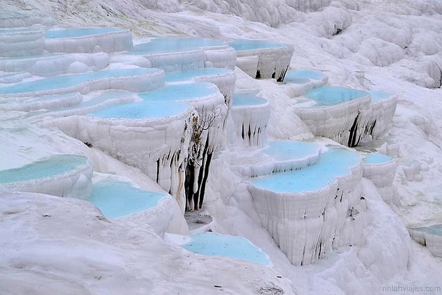 40. Bizden de bir harika olmasın mı? Pamukkale, Türkiye