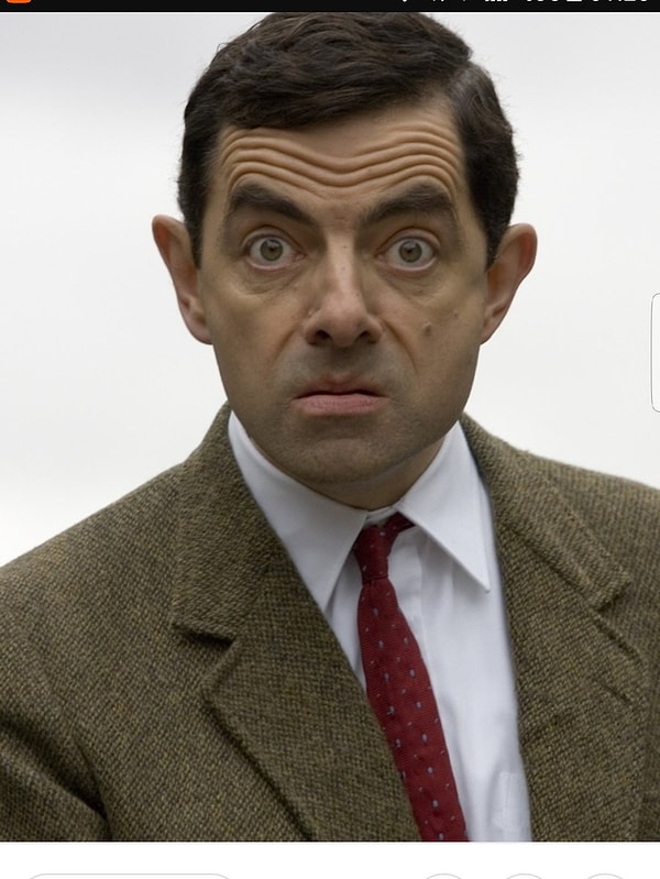 7. Seni unutur muyuz sandın Mr.Bean?