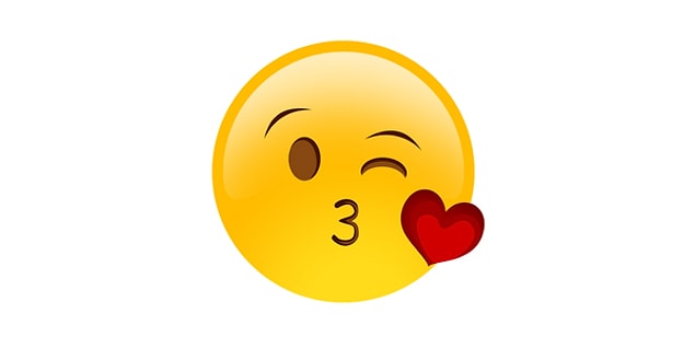 Kokulu öpücük emojisi!