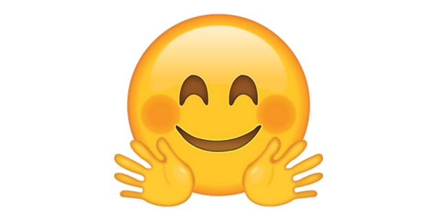 Samimiyeti gösteren emoji!