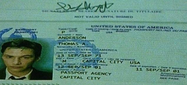 Did Matrix see 9.11 happening? Check out the passport details here!