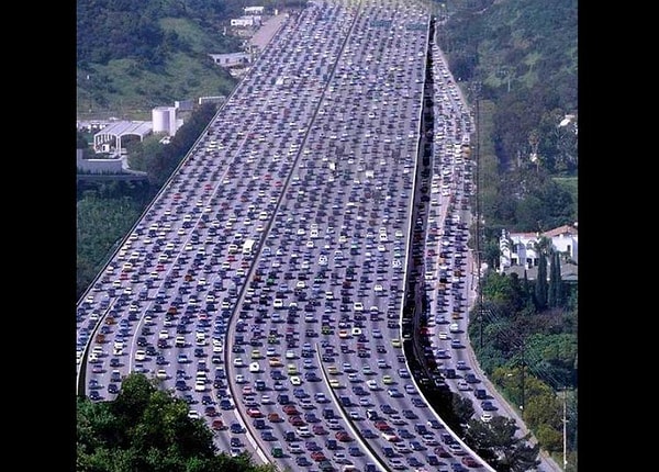 5. Самая длинная в мире пробка на китайской автодороге