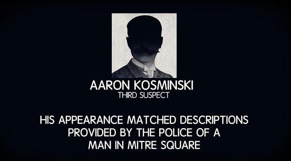 10. Üçüncü şüpheli Aaron Kosminski de o bölgede yaşıyordu ve cinayetler sona erdikten sonra akıl hastanesine kaldırılmıştı.