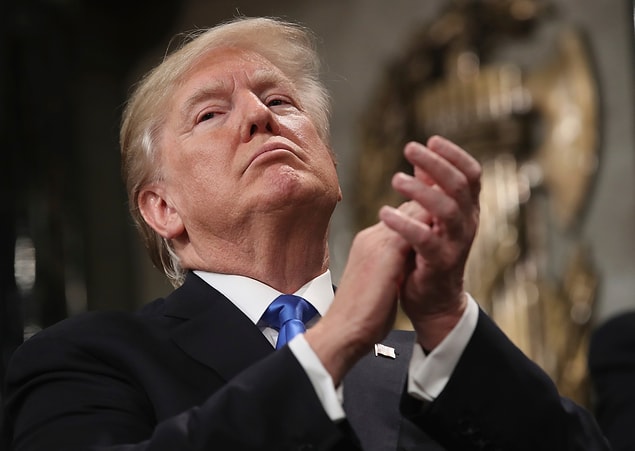 Trump konuşmasında askeri politikalardan ekonomiye, Küba ve Venezuela ile mücadeleden göçmenlik reformuna pek çok konuya değindi.