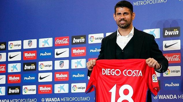 Diego Costa: 66 Milyon Euro (Chelsea ➡ Atletico Madrid)