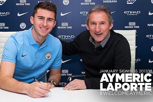 4. Laporte: 65 Milyon Euro (Athletic Bilbao ➡ Manchester City)