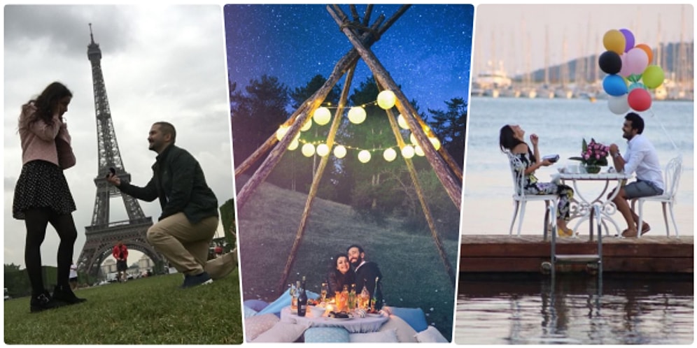 Darısı Bize! Yaptıkları Evlilik Teklifleriyle Çıtayı Arşa Çıkaran Birbirinden Renkli 20 Takipçimiz 💍