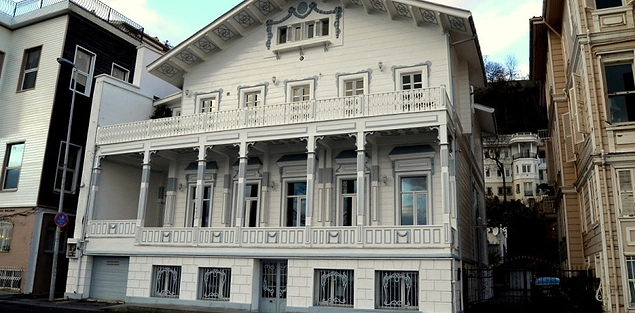 Fazilet Hanım'ın çekildiği Egemenler yalısı...