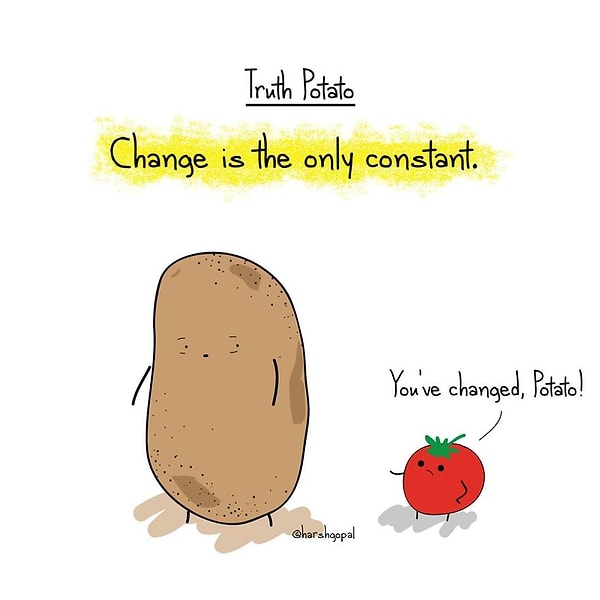 32. Откровенная картошка: «Изменения - это единственная константа» ❗️