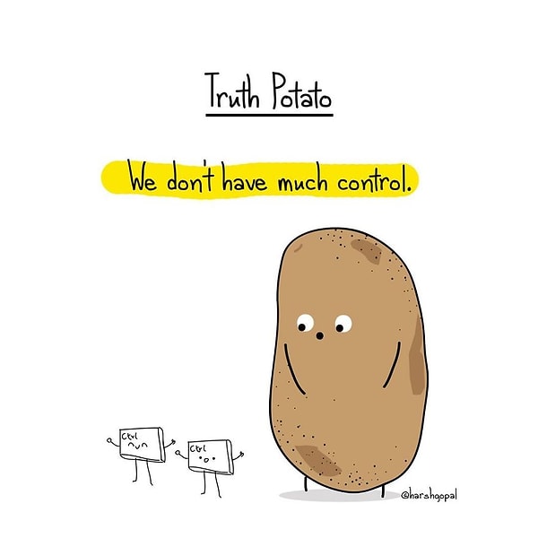 41. Откровенная картошка: «Мы не можем все контролировать» ☝️