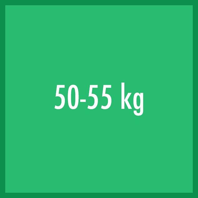 Bizce sen 50-55 kilo arasındasın!
