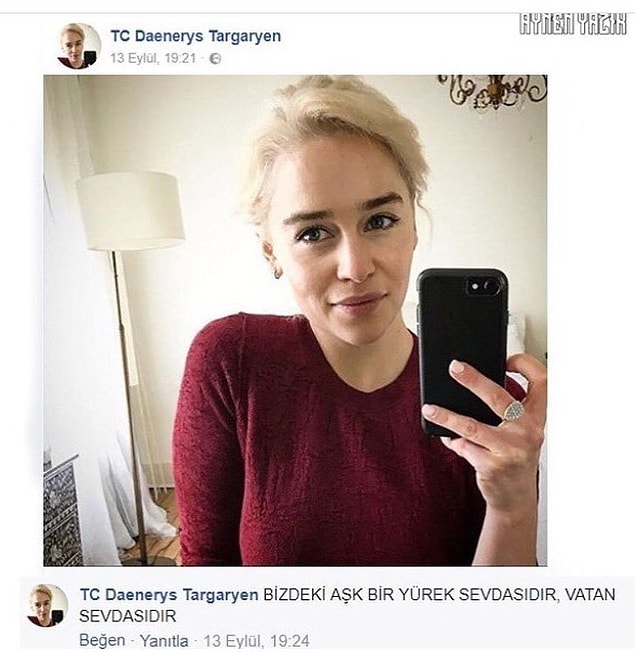 10. Tc Khaleesi Facebook'ta