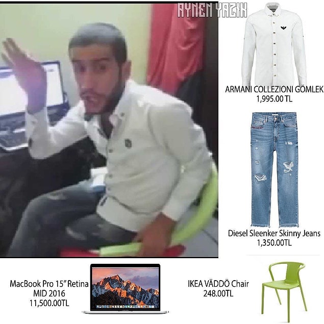 7. Steal his look (Çal onun görüşünü)