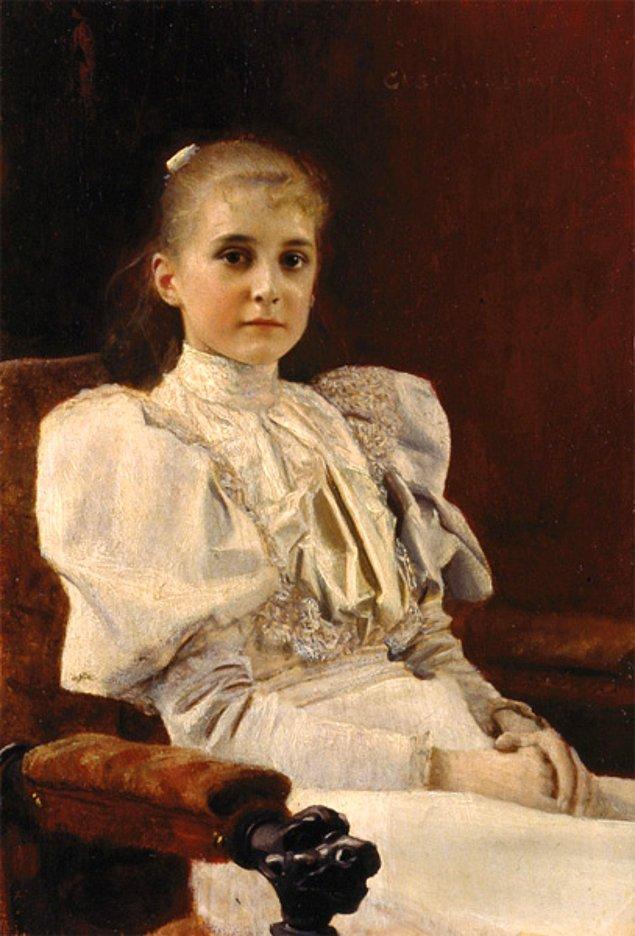 Young Girl Sitting/ 1894 (Oturan Genç Kız)