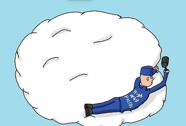 8. Нарисуй, что было бы, если бы машины умели летать"