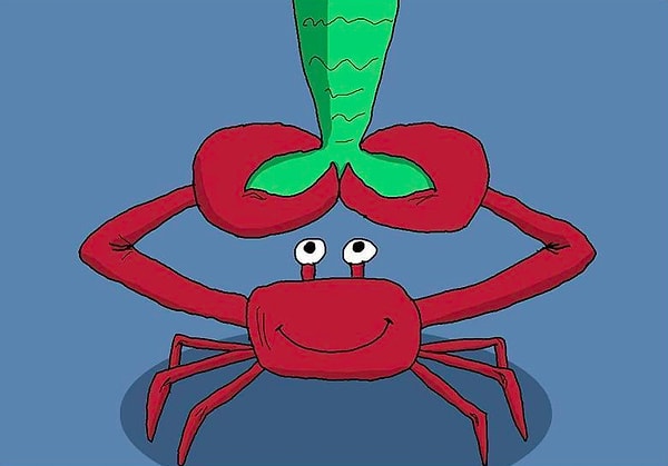 18. "Нарисуй краба-перфекциониста"