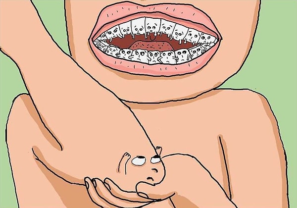 11. "Нарисуй страдания тех, кто не может быть вместе"