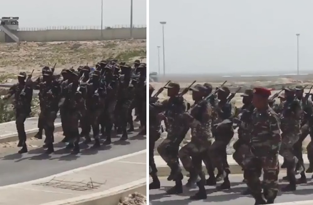 Somali Askerlerinden 'İzmir Marşı': Yaşa Mustafa Kemal Paşa Yaşa