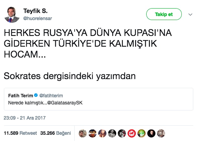 16. Aynen hocam yaz boyu tv karşısında kalacağız mesela Dünya Kupası oynanırken
