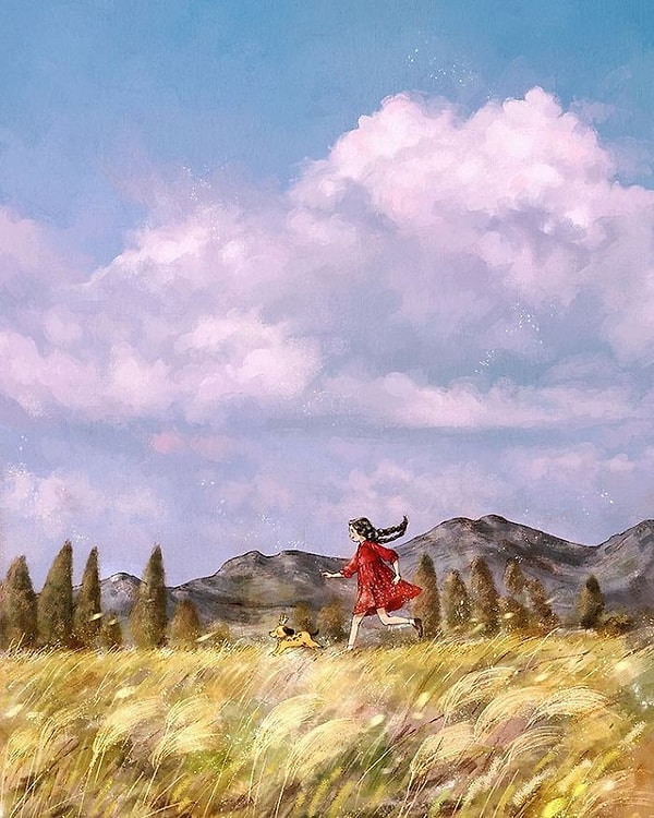 11. Гулять с любимой собакой