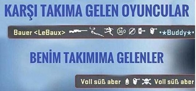 Karşı takıma gelen ve bizim takımımıza gelen...
