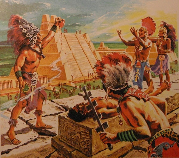 7. В каком веке пала империя ацтеков?