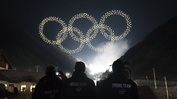 2018 PyeongChang Olimpiyatları Açılışından Muhteşem Drone Görüntüleri!