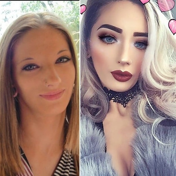 2. Невероятная трансформация бровей