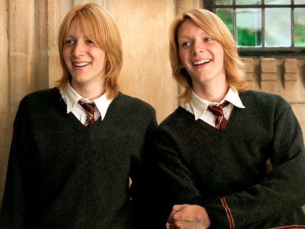 Вашим парнем был бы Фред или Джордж Уизли!