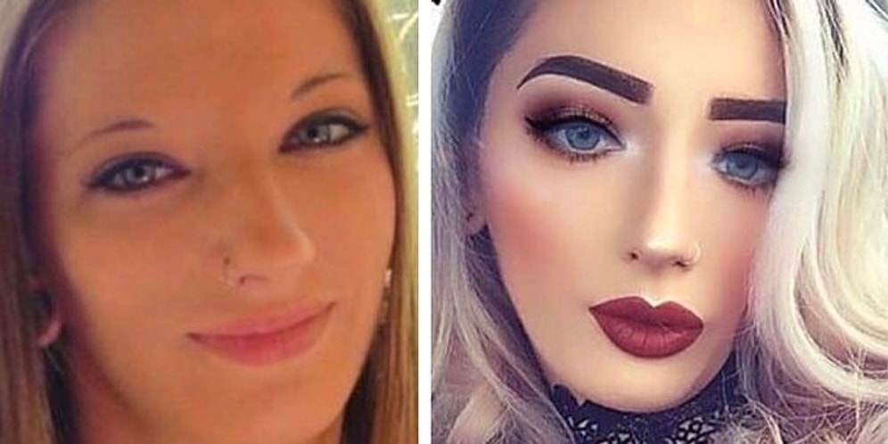 Из гадкого утёнка в прекрасного лебедя: 17 девушек, которые наконец-то научились делать макияж