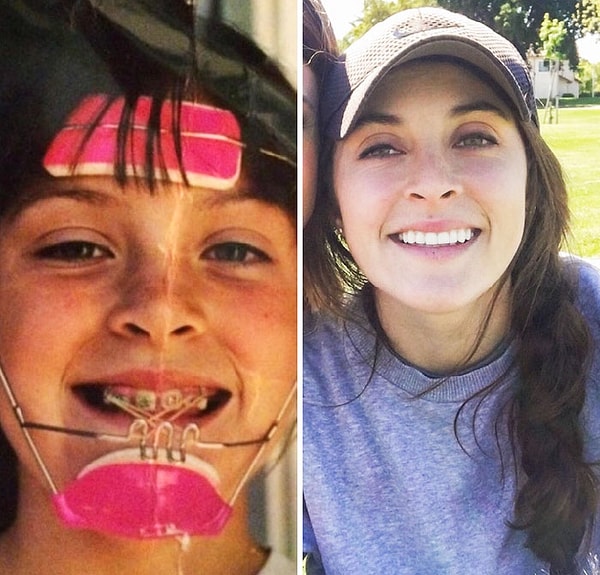 31. "Из девочки с ужасными брекетами в учительницу Мисс Морган. Всем бывшим и нынешним "гадким утятам": продолжайте улыбаться!"