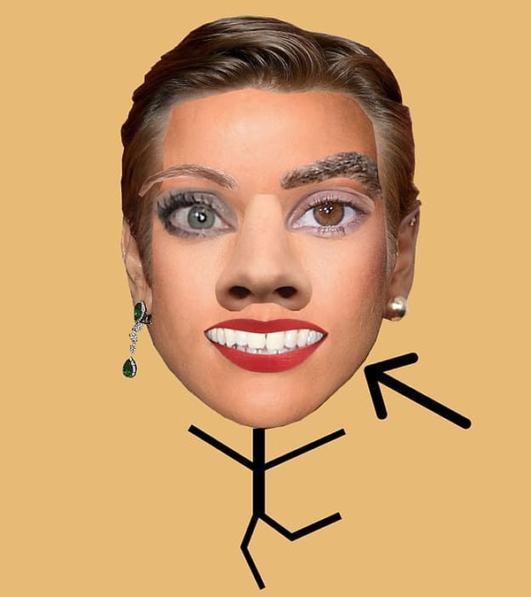 1. Чей это овал лица?