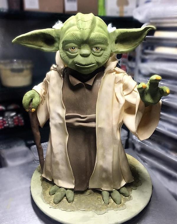 Bu Yoda ise resmen gerçeğinden iyi duruyor!