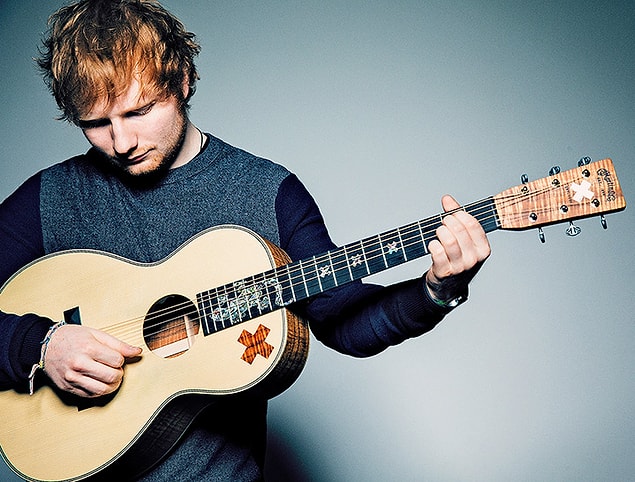 1. Ed Sheeran