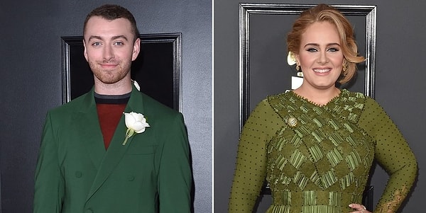 Как бы там ни было, фанаты обоих певцов отчаянно хотят видеть Сэма и Адель вместе и с нетерпением ждут грандиозного дуэта. Случится ли это, учитывая запись выше? Хммм... Будем надеяться)