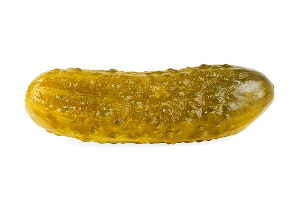 1. Как насчет мариннованого огурчика?