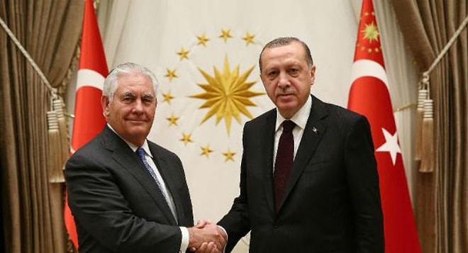 Ankara'da Uzun Gece: Erdoğan-Tillerson Görüşmesi 3 Saatten Fazla Sürdü