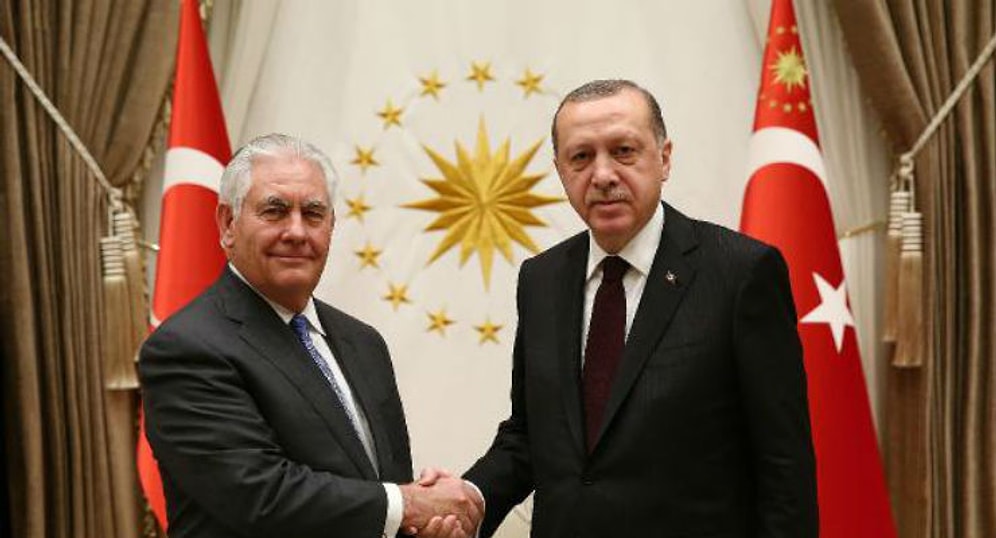 Ankara'da Uzun Gece: Erdoğan-Tillerson Görüşmesi 3 Saatten Fazla Sürdü