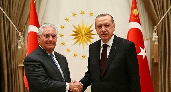 "Türkiye'nin öncelikleri ve beklentileri Tillerson'a iletildi"