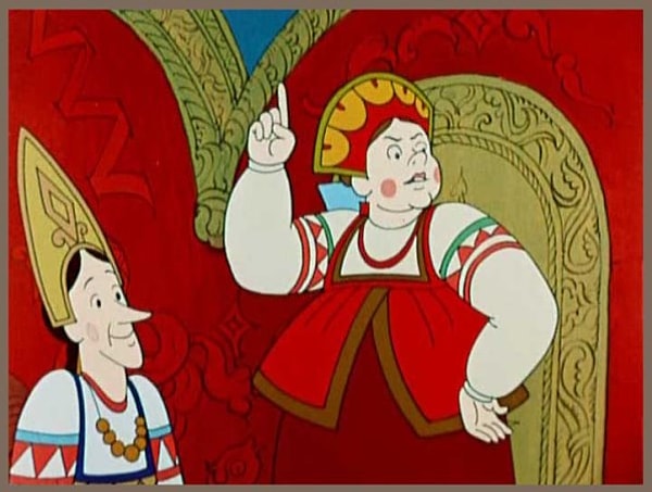 13. Кем приходится повариха супруге царя Салтана?