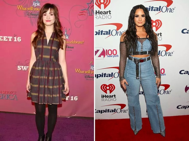 15. Demi Lovato kendisini zamanın kollarına bırakmış, iyi de etmiş.