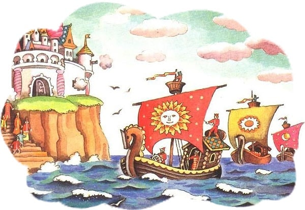 15. Какой из перечисленных ниже диковинок не было на острове князя Гвидона?