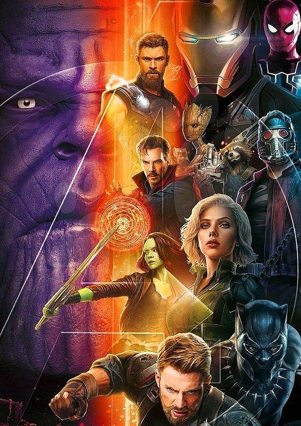 5. Avengers: Infinity War için gün saydığımız şu günlerde filmin bir posteri daha yayınlandı!