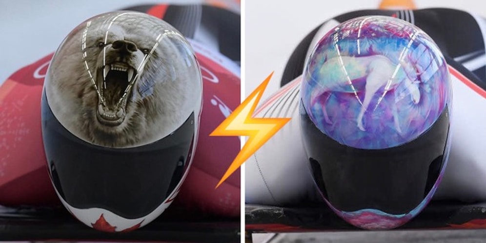 Парад крутых шлемов на Зимних Олимпийских играх в Пхенчхане: 18 скелетонистов, которые запомнились всему миру!