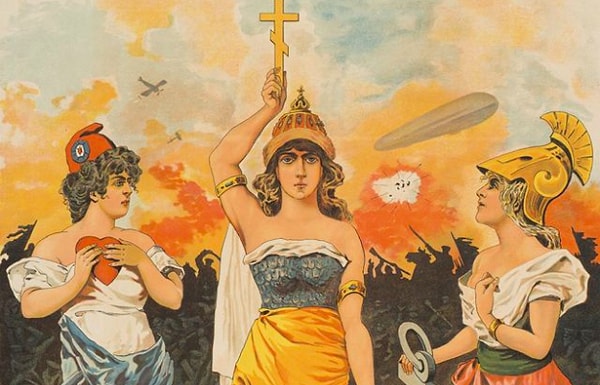 5. Какие три страны создали блок Антанта для противостояния Германии, Австро-Венгрии и Италии?