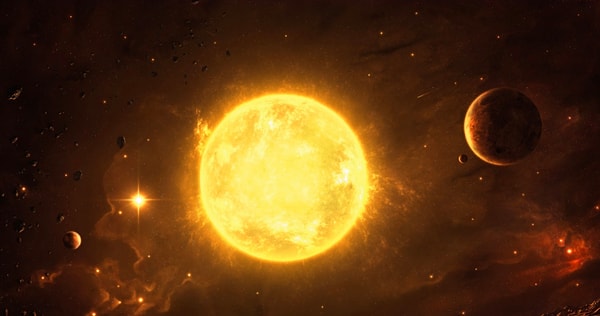 1. Космическая звезда - это...?