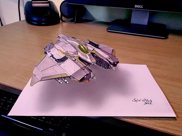 6. "Уменьшенный космический корабль"