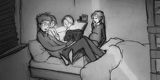 Если вас не тронут эти 13 карандашных рисунков о том, как выглядит семейное счастье, то вы настоящий сухарь!