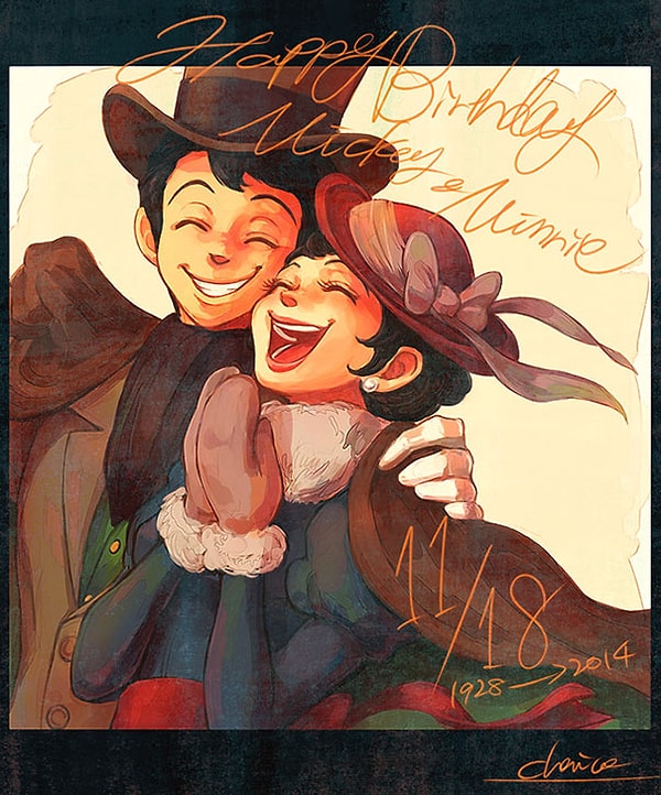 5. Микки и Минни