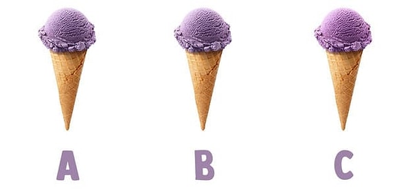 9. Какое мороженое отличается от остальных?